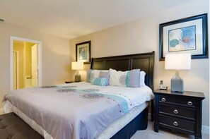 6 bedrooms, individually decorated, individually furnished, bed sheets