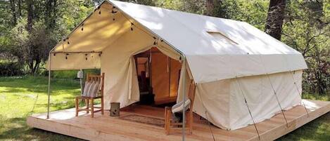 Overnatningsstedets område