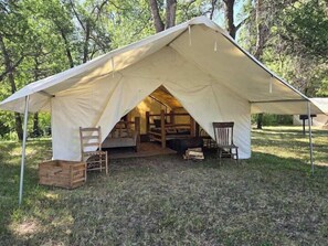 Overnatningsstedets område