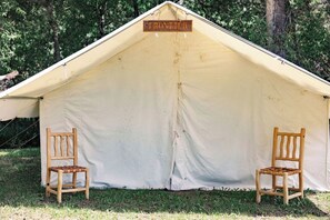 Property grounds - Frontier Wall Tent, The Rustic Frontier Wall Tent (Story)