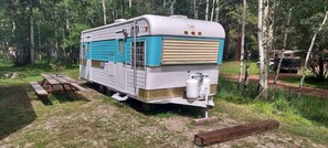 Exterior - 50's Rambler RV, Rustic Mid-Century RV (Story)