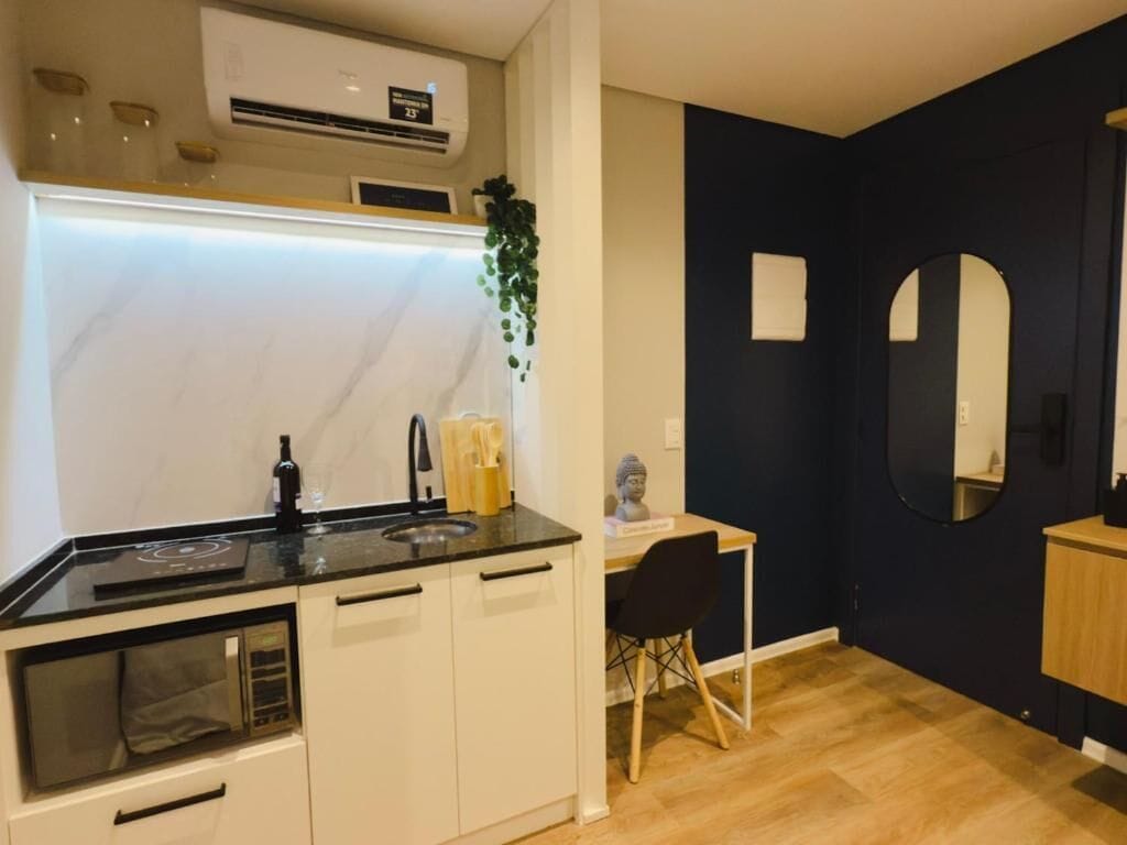 開放式客房, 1 張單人床 | 私人廚房 | 小冰箱、微波爐