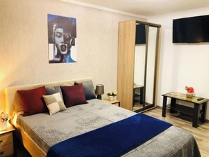 1 quarto, Wi-Fi, roupa de cama