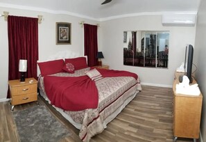 1 chambre, fer et planche à repasser, Wi-Fi gratuit, draps fournis