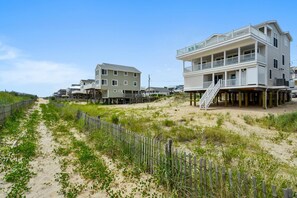 Exterior - Luxurious 7-Bedroom Oceanfront Rental in Bethany with Decks, Elevator, and More! (South Bethany)