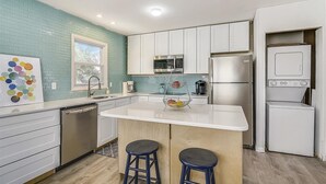 Coffee/tea maker, fridge, microwave, stovetop - Pet Friendly Oceanside Getaway in Bethany Beach! (South Bethany)