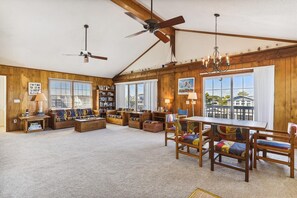 TV, fireplace, DVD player