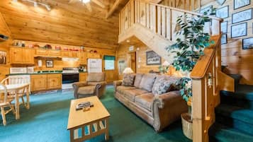 TV connectée, cheminée