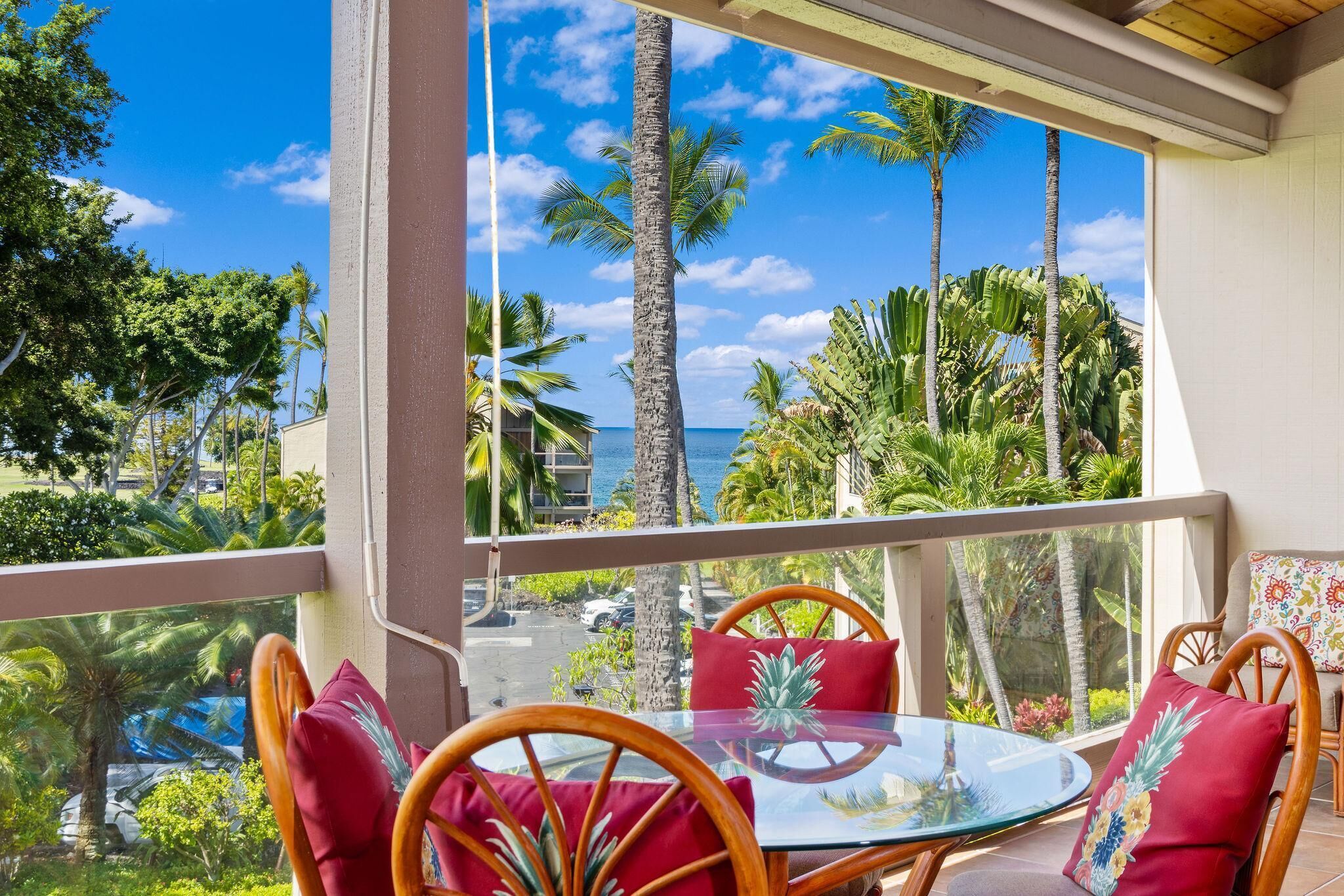Condo, 1 King Bed (Keauhou Kona Surf & Racquet Club#6-30) | Outdoor dining