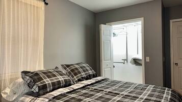 2 chambres, fer et planche Ă repasser, Wi-Fi, draps fournis