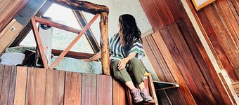 Alpine cabin, view and 100 meters from Papallacta Hot Springs