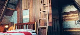 Alpine cabin, view and 100 meters from Papallacta Hot Springs