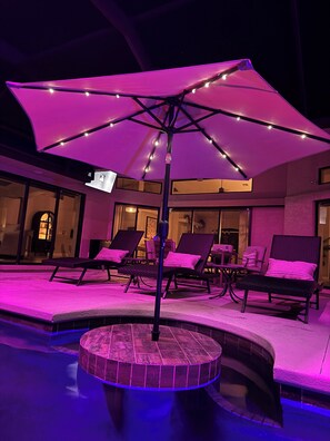 Terrace/patio - Free Heated Pool! Mins from the Beach! Private Open Concept Oasis! (Englewood)