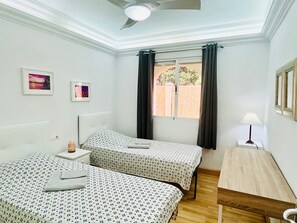 อพาร์ทเมนท์ | 2 ห้องนอน, เตารีด/โต๊ะรีดผ้า, Wi-Fi ฟรี, ผ้าปูที่นอน