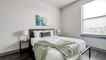 1 間睡房、書桌、免費 Wi-Fi、床單