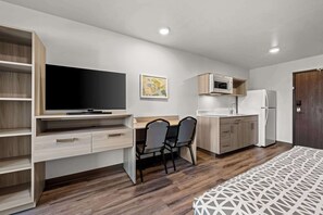 Suite, 2 Queen Beds, Non Smoking | Laptop workspace, free WiFi, bed sheets