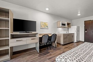 Suite, 2 Queen Beds, Non Smoking | Laptop workspace, free WiFi, bed sheets