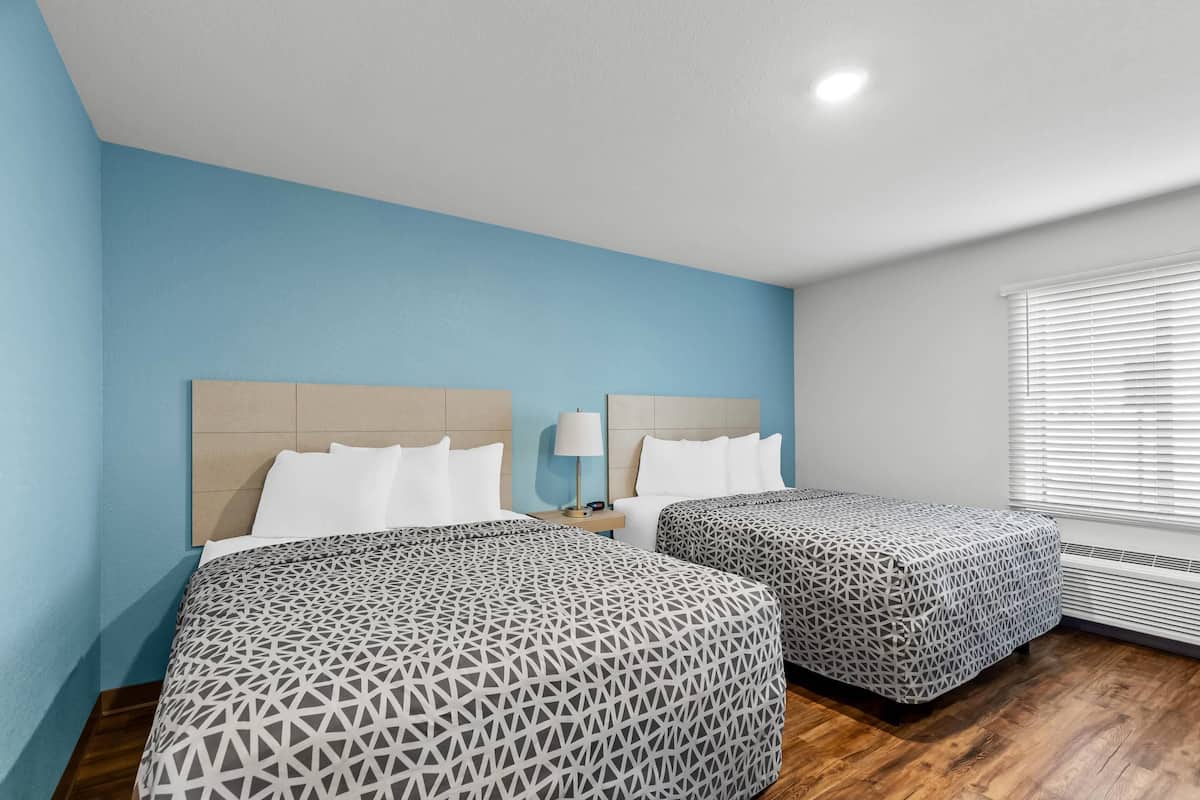 Skrivbord, gratis wi-fi och sängkläder