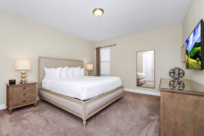 6 bedrooms, in-room safe, iron/ironing board, free WiFi