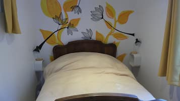 1 chambre, bureau, fer et planche Ă  repasser, lit parapluie