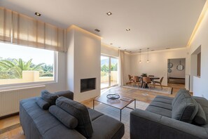 Living area - Villa Cactus by Unique Villas Collection (Anavyssos)