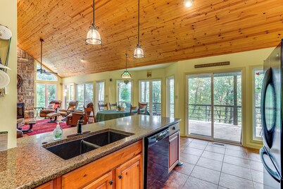 Spring River Vacation Rental w/ Deck & Views