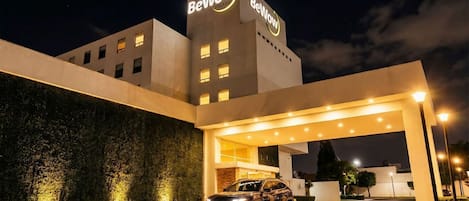 Voorkant van accommodatie