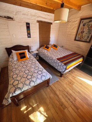Standard Twin Room, 1 Bedroom | Premium bedding, Select Comfort beds, bed sheets - Atacama Lodge Rukazen (San Pedro de Atacama)