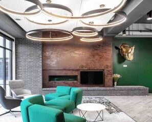 Interior - Sleepover | Elegant 1BD/1BA - Downtown Des Moines (Des Moines)