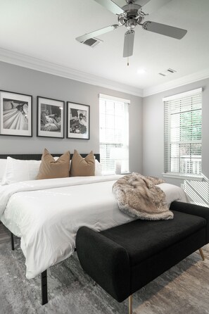 2 chambres, fer et planche à repasser, Wi-Fi