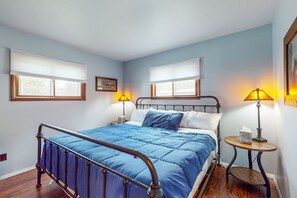 2 chambres, accès à Internet, literie fournie