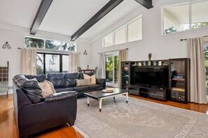 智能电视、壁炉、办公室