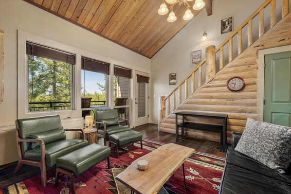 TV connectée, cheminée