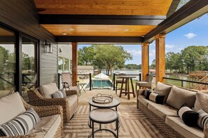 House (5 Bedrooms) | Interior - New Saltwater Pool + Spa, Views Wilson Hideaway (Mooresville)