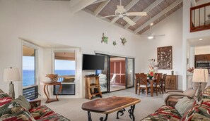TV - Aloha Condos, Kanaloa at Kona, Condo 3103, Oceanfront, AC (Kailua Kona)