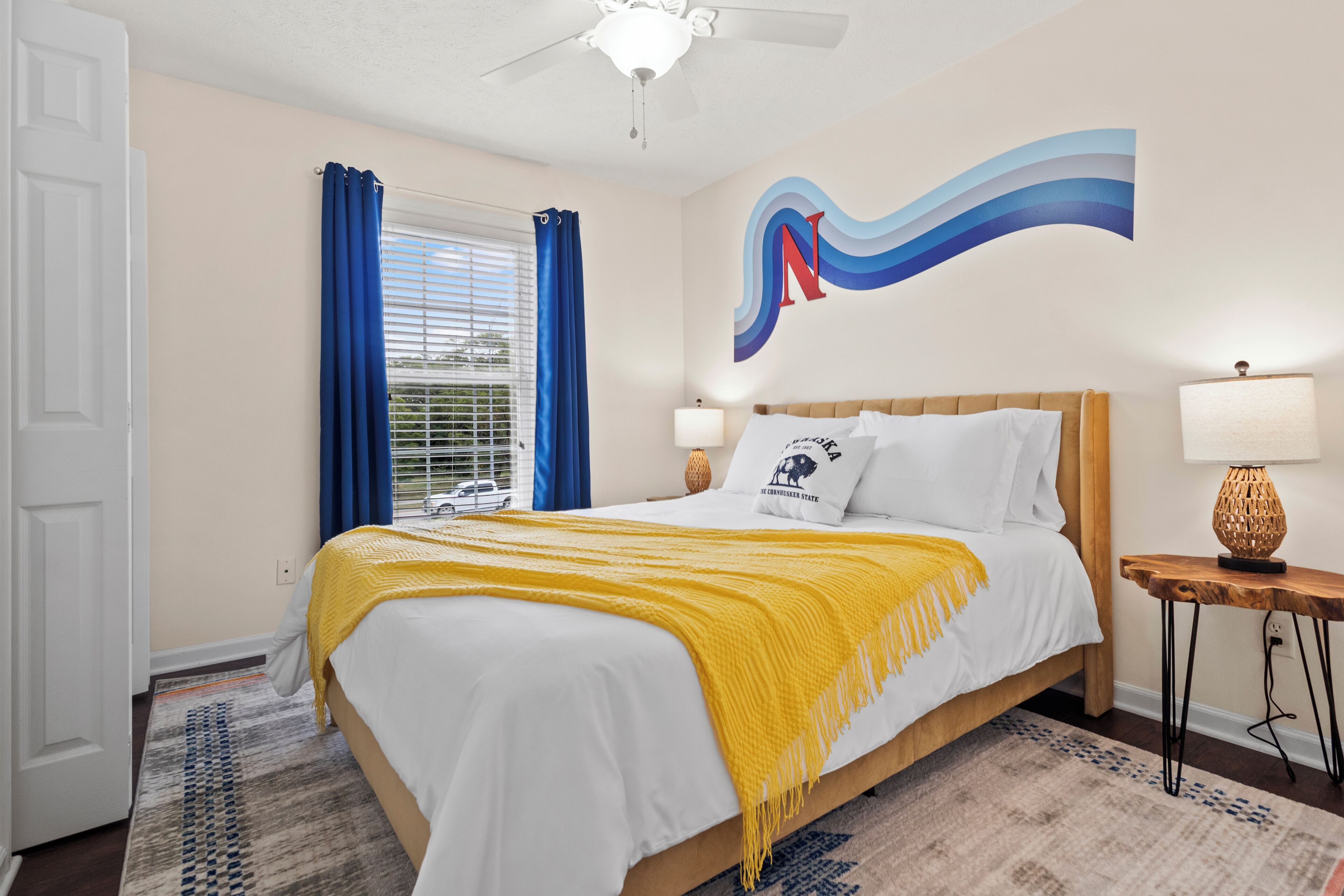 5 chambres, accès au Wi-Fi (inclus), literie fournie