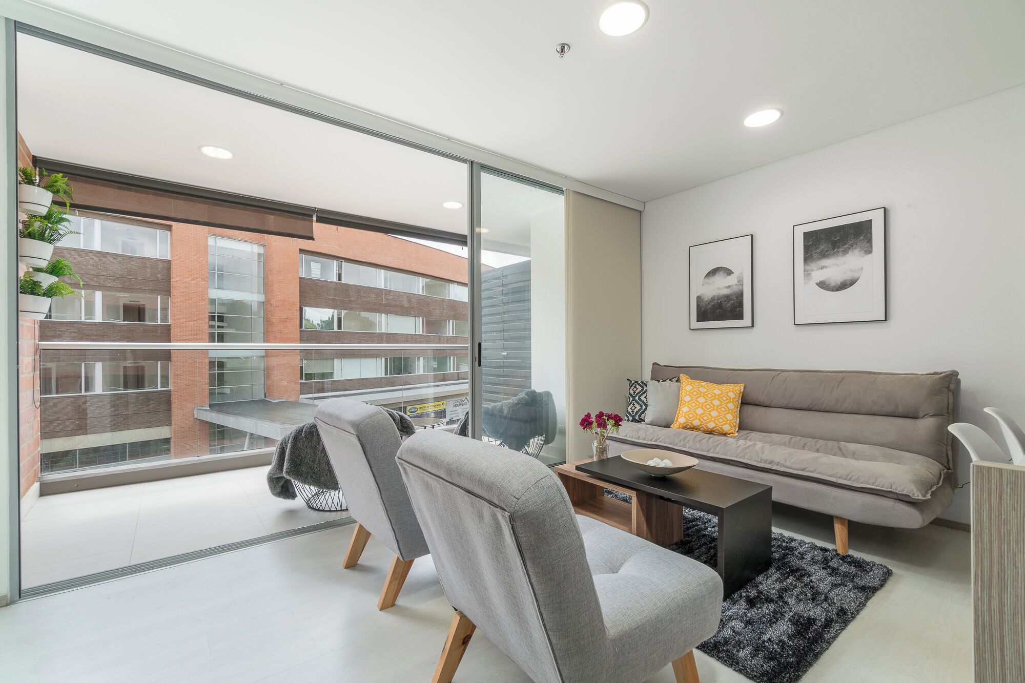 Apartamento estándar, 1 cama de matrimonio con sofá cama | Zona de estar | Una televisión