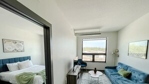 Desk, iron/ironing board, free WiFi, bed sheets - Sleepover | Superior 1BD/1BA - Des Moines (West Des Moines)