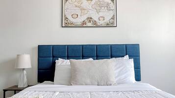 Desk, iron/ironing board, free WiFi, bed sheets