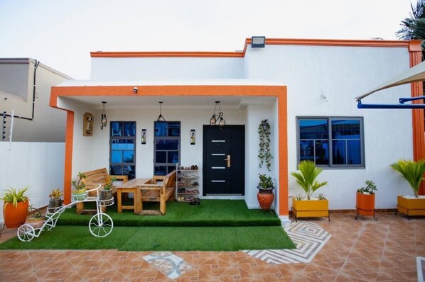 Enceinte de l’hébergement