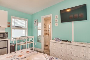 Desk, iron/ironing board, internet, bed sheets