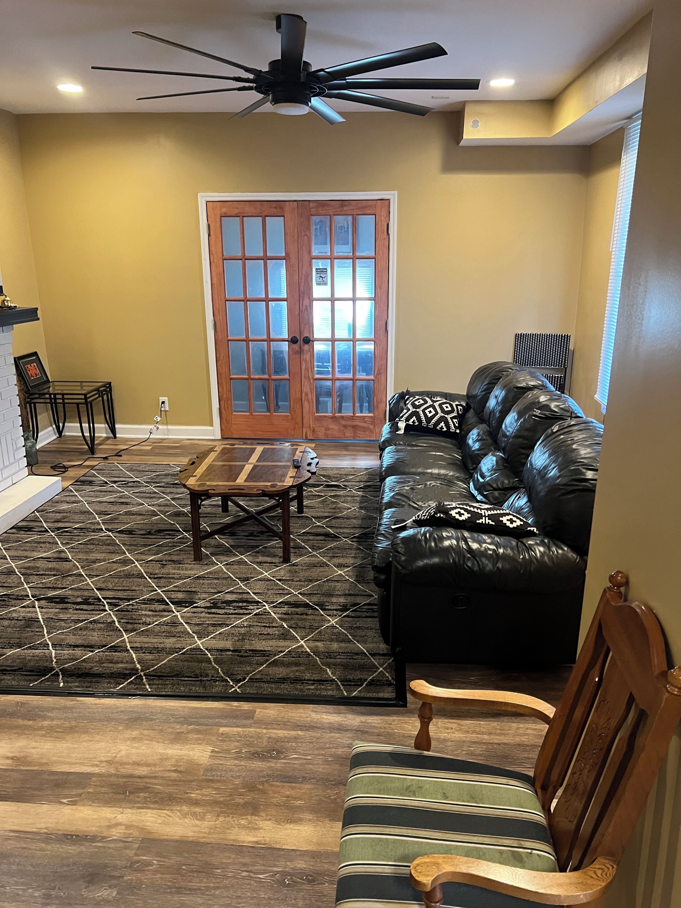 Televisie en een kantoor