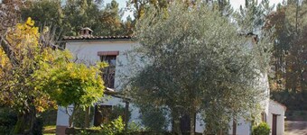 Maison de campagne 'Los Cascos' avec vue sur les montagnes, piscine partagée et climatisation