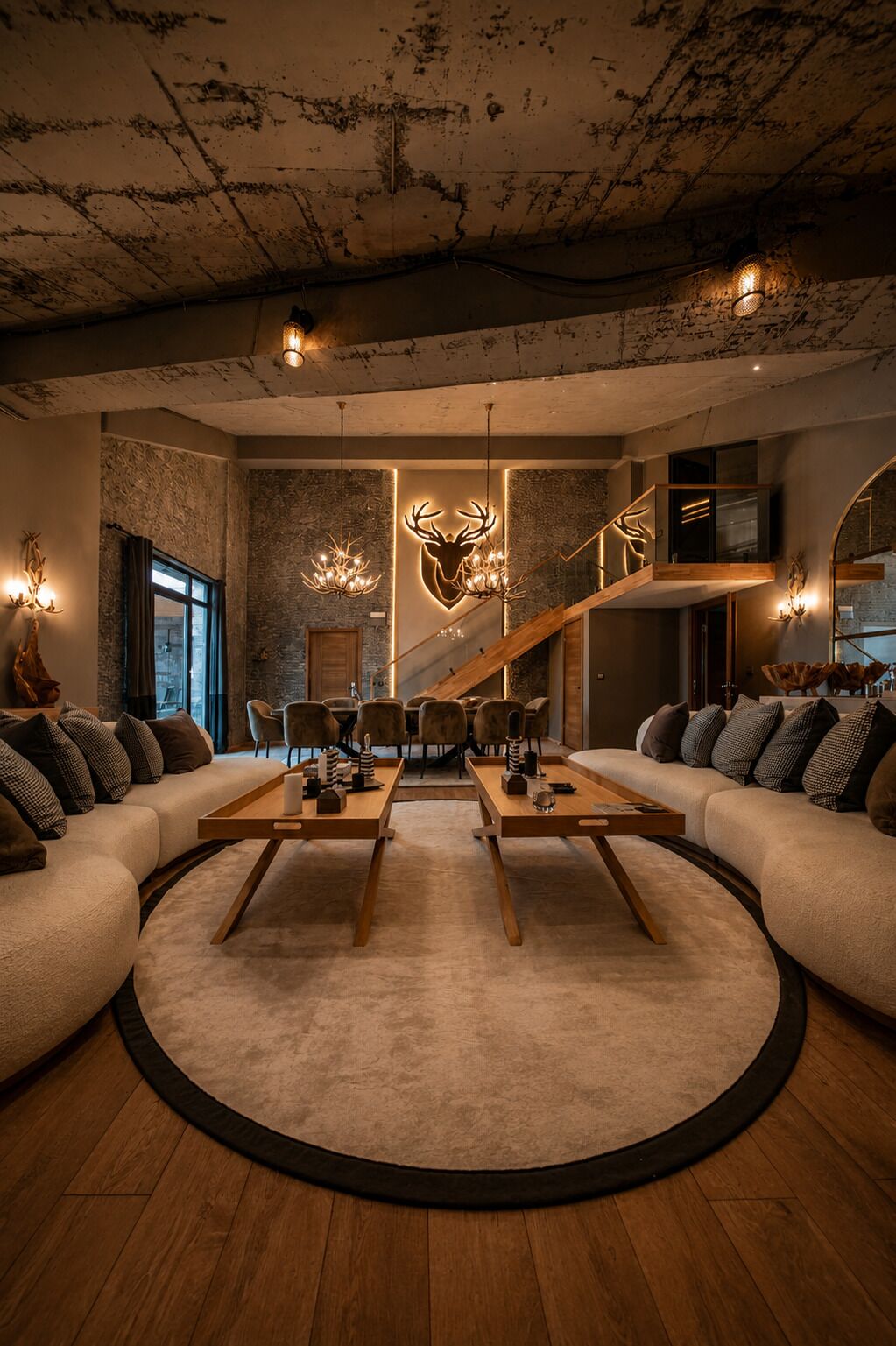 尊榮複式房屋, 陽台, 山景 | 高級寢具、羽絨被、迷你吧、免費搖籃/嬰兒床