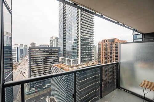GLOBALSTAY. Elegance in peonies 23 Floor 1Br. Free Parking