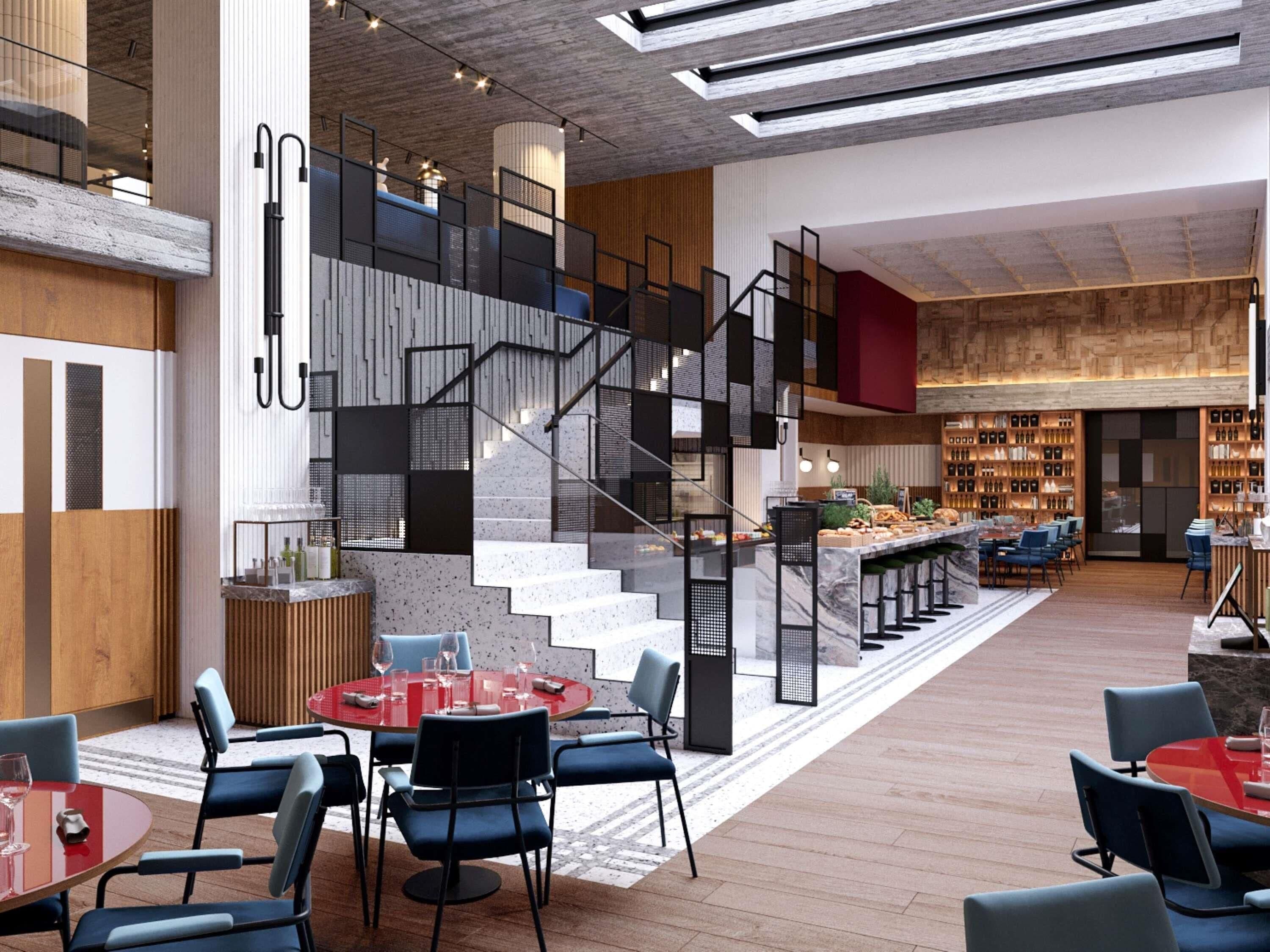 Se sirven desayunos y almuerzos; cocina italiana; con vista al jardín