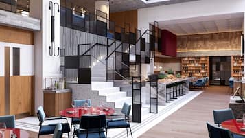 Breakfast, lunch, dinner served; Italian cuisine, garden views