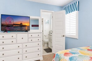 3 bedrooms, iron/ironing board, travel cot, free WiFi
