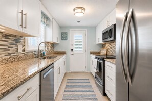 Fridge, microwave, oven, stovetop - Beach House | Walk to Beach | Golf Carts OK | Pool (Myrtle Beach)