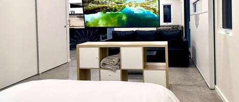 1 間睡房、書桌、免費 Wi-Fi、床單